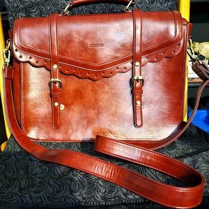 Ecosussi Vegan Leather Laptop Bag